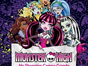 Atração inédita de Monster High chega a Campo Grande com entrada gratuita