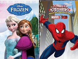 Aventuras de Frozen e Homem-Aranha começam nessa sexta-feira em Campo Grande