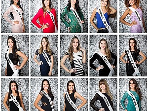 Candidatas de 15 cidades disputam a faixa de Miss MS no sbado
