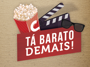 Promoo T Barato Demais chega  Cinemark em Campo Grande